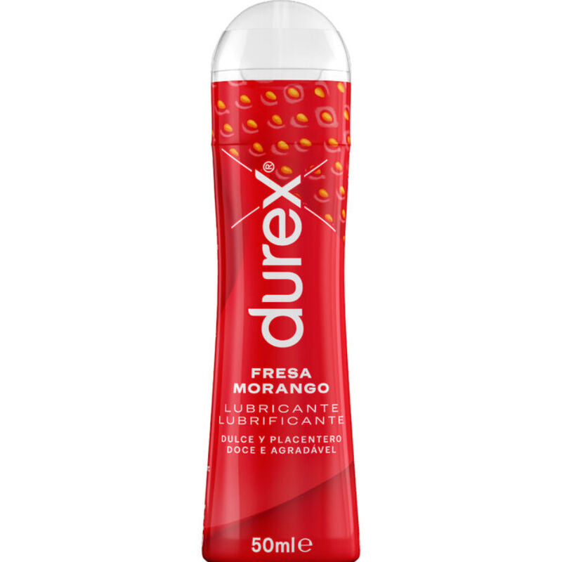Durex Gel Lubrificante Play Morango 50ml para momentos íntimos