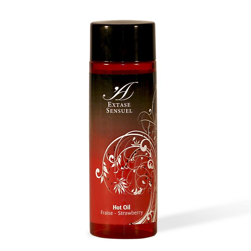 Óleo Estimulante de Calor de Morango 100 ml