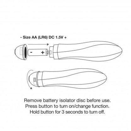 Close-up do Vibrador ROCKS-OFF Twister com 10 Modos de Vibração, mostrando seu design ergonómico e material de silicone aveludado.