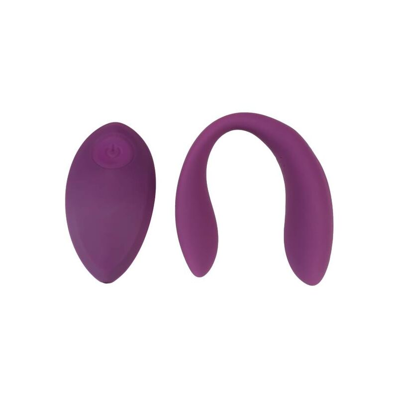 Vibrador para casais Xocoon Bound Love Roxo com controlo remoto, ideal para prazer a dois ou solo.