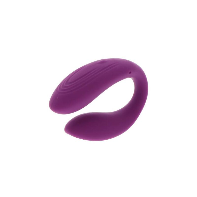 Vibrador para casais Xocoon Bound Love Roxo com controlo remoto, ideal para prazer a dois ou solo.