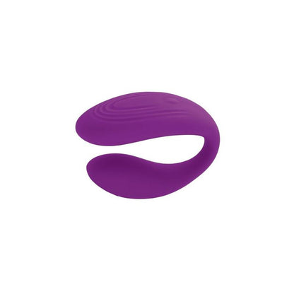 Vibrador para casais Xocoon Bound Love Roxo com controlo remoto, ideal para prazer a dois ou solo.