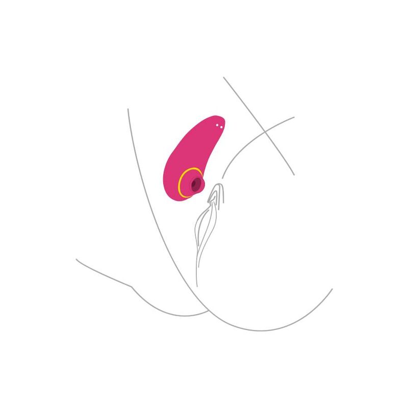 XOCOON Estimulador Clitoriano Infinite Love Fúcsia para prazer e sucção.