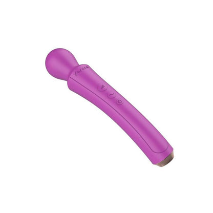 Varinha Curva XOCOON Fúcsia Recarregável com vibração e design ergonómico