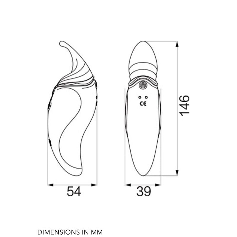 Vibrador pulsador ZALO Hero vermelho para estimulação clitoriana com tecnologia PulseWave.
