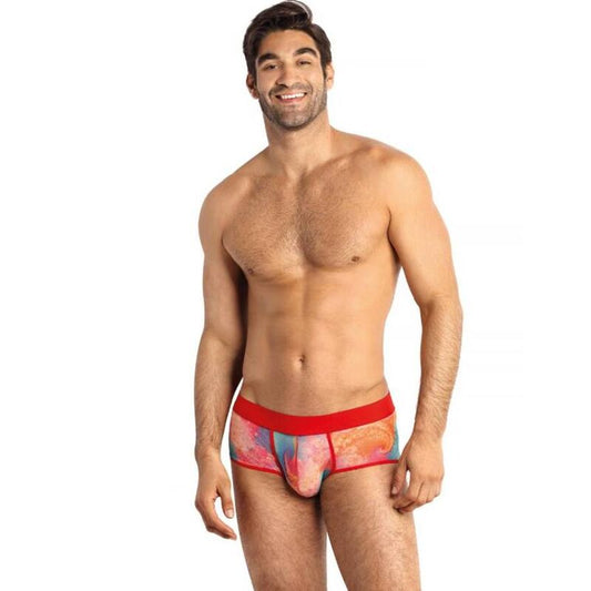 ANAIS MEN Brief Falcon com Estampa Banana, exibindo o design e material de lycra macia.