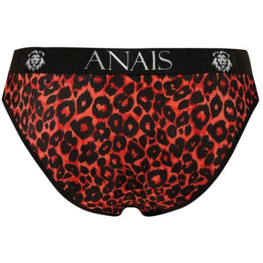 Detalhe das Cuecas Slip Tribal ANAIS MEN XL em microfibra com estampa animal