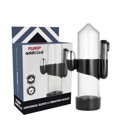 PUMP ADDICTED Bala Vibrante para Bombas de Vácuo, para estimulação extra e prazer intensificado.