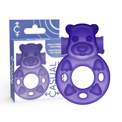 Anel Peniano Vibratório 26 Lilac Bunny | Estimulação Dupla