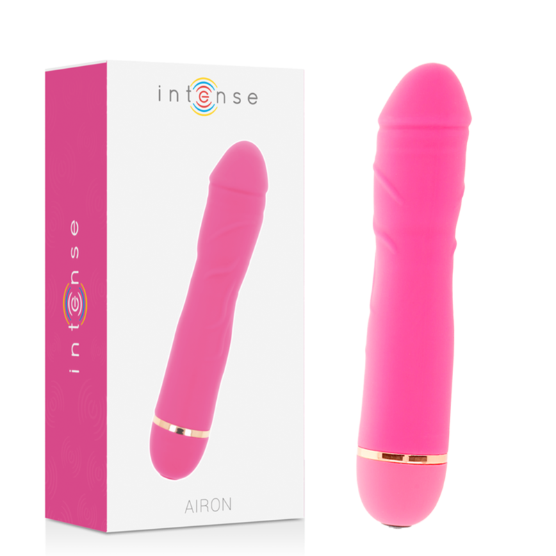 INTENSE Vibrador Airon 20 Velocidades Silicone Rosa para prazer íntimo