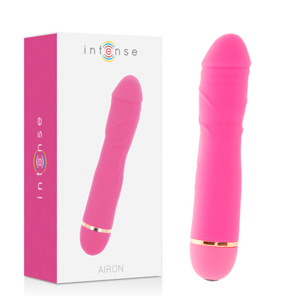 INTENSE Vibrador Airon 20 Velocidades Silicone Rosa para prazer íntimo
