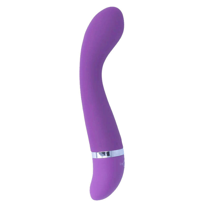 Vibrador INTENSE Leo Lilac Silicone Luxe, com 30 modos de vibração, design ergonómico e acabamento sedoso.