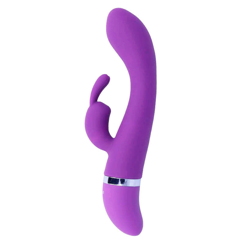 Vibrador coelho INTENSE Hilari Lilac Silicone Luxe com estimulador clitoriano e 30 modos de vibração.