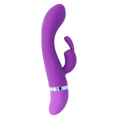 Vibrador coelho INTENSE Hilari Lilac Silicone Luxe com estimulador clitoriano e 30 modos de vibração.