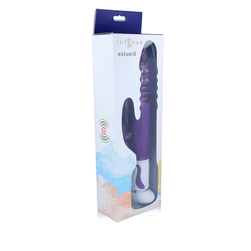 Vibrador Rotador Estuard Up&Down Lilás para prazer vaginal e clitoriano intenso.