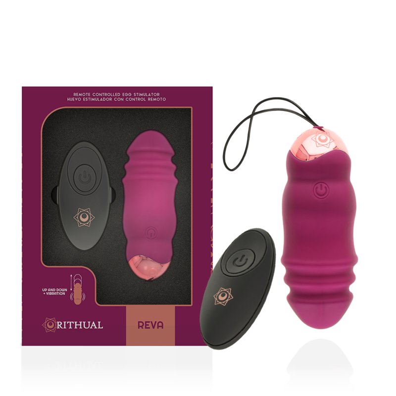 RITHUAL Reva Egg Bala Vibratória com Sistema Up&Down e Controlo Remoto