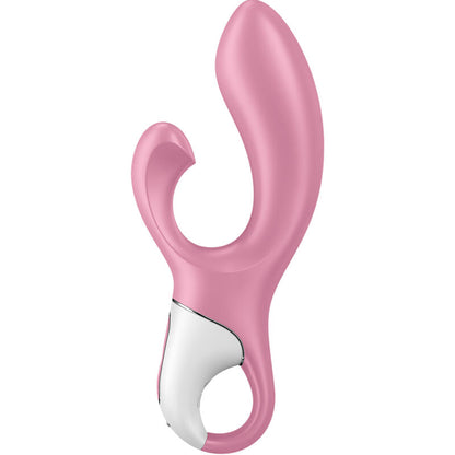 Close-up of the Satisfyer Vibrador Inflável Bunny 2 Rosa showing its design and features.