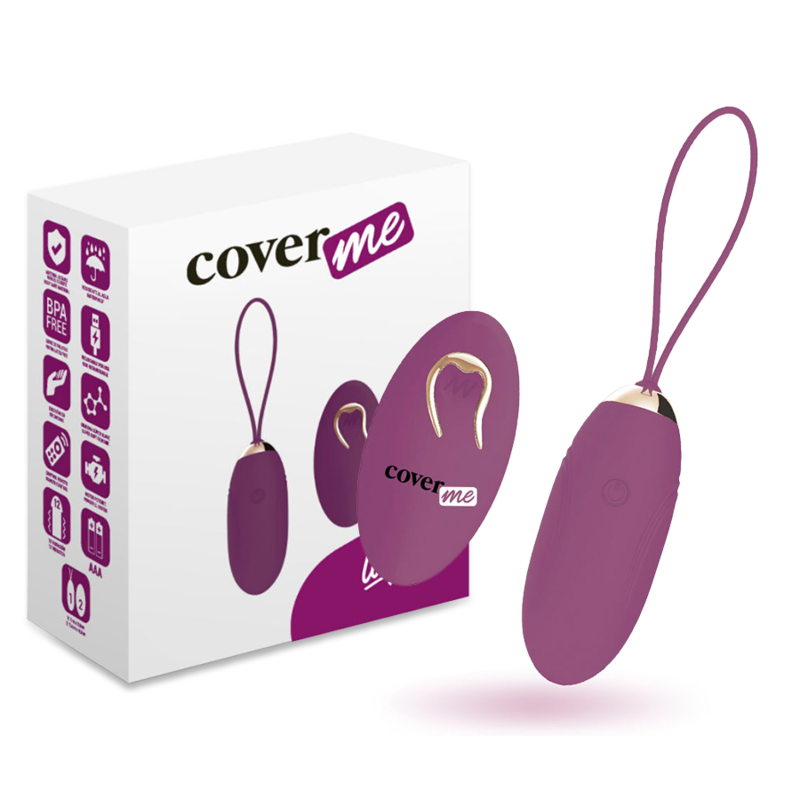 Ovo Vibratório com Comando Lapi Purple Coverme Lilás