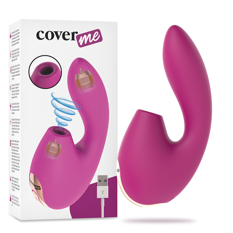 Vibrador de Sucção de Clitóris e Ponto G Potente