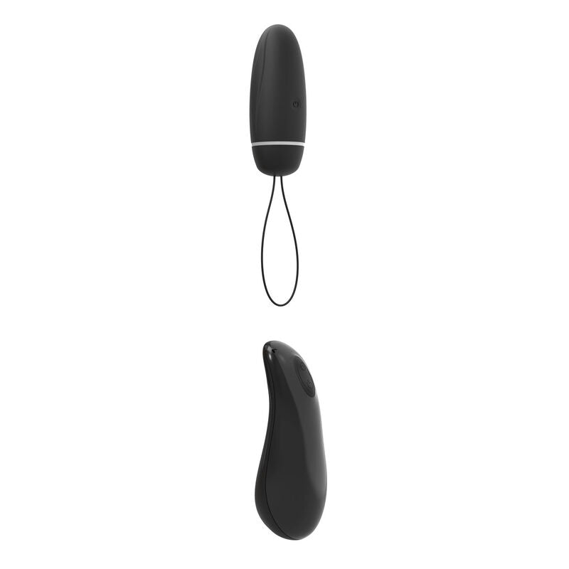 Vibrador Bala B SWISH Bnaughty Deluxe Unleashed Preto com controlo remoto sem fio.