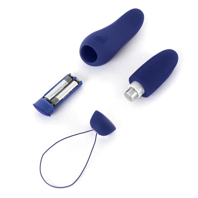 B SWISH Bnaughty Deluxe Unleashed Midnight Blue, um vibrador bala compacto com controlo remoto, perfeito para estimulação discreta e versátil.