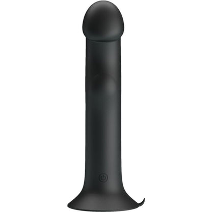 PRETTY LOVE Murray Black Vibrador e Sucção Clitórica com Ventosa para prazer versátil
