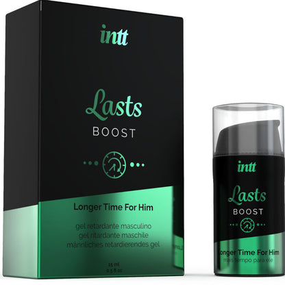 INTT FOR HIM Gel Retardador de Ejaculação 15ml para prolongar o prazer.