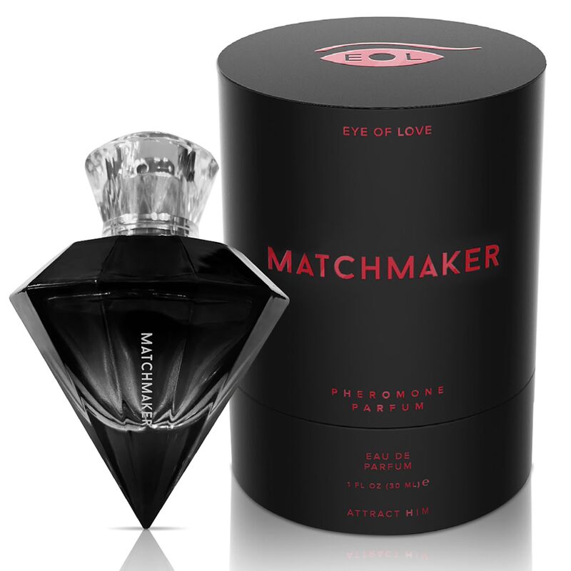 Perfume com Feromonas Matchmaker Black Diamond LGBTQ para Ele – 30 ml