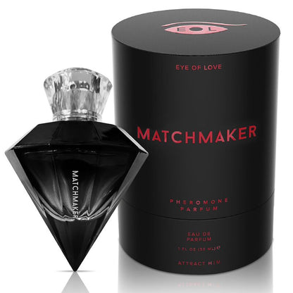Perfume com Feromonas Matchmaker Black Diamond LGBTQ para Ele – 30 ml