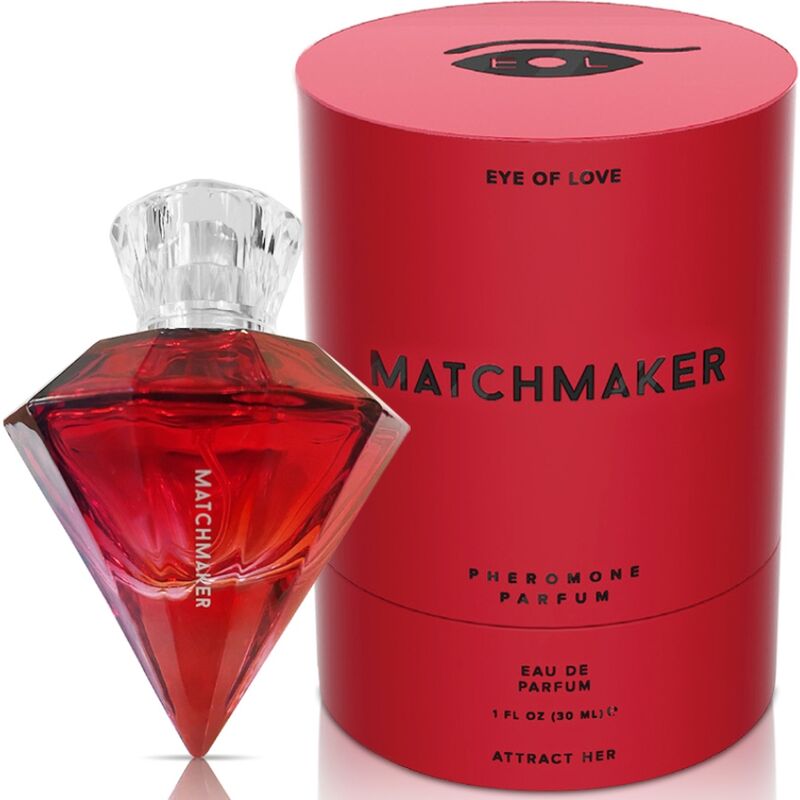 Perfume com Feromonas Matchmaker Red Diamond LGBTQ para Ela – 30 ml