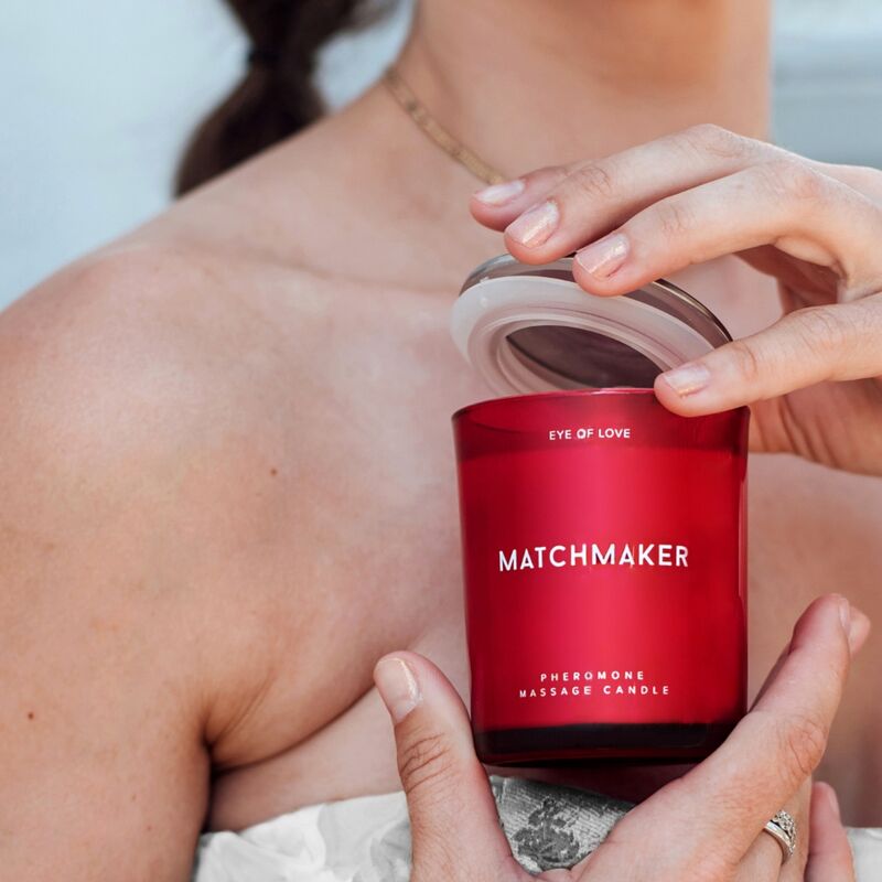 Vela de Massagem Diamante Vermelho Matchmaker Attract Him 150 ml