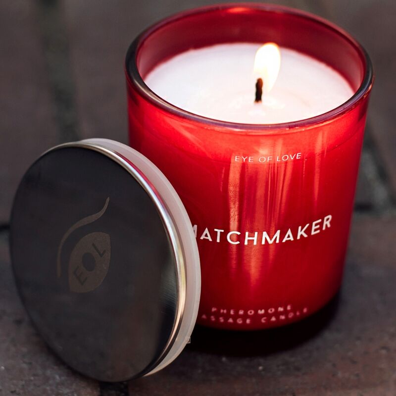 Vela de Massagem Diamante Vermelho Matchmaker Attract Him 150 ml