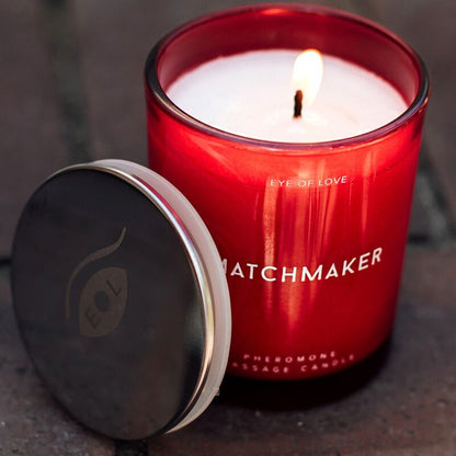 Vela de Massagem Diamante Vermelho Matchmaker Attract Him 150 ml