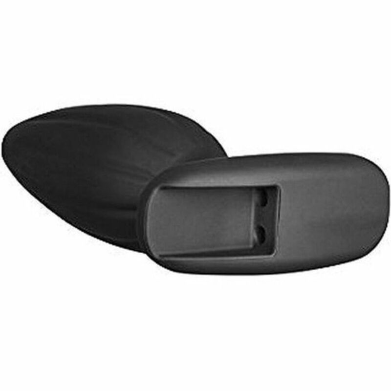 Plug Anal de Silicone Preto Rocker Grande