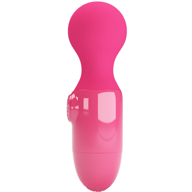 Close-up do Mini Massageador Pessoal PRETTY LOVE Vibratório Magenta