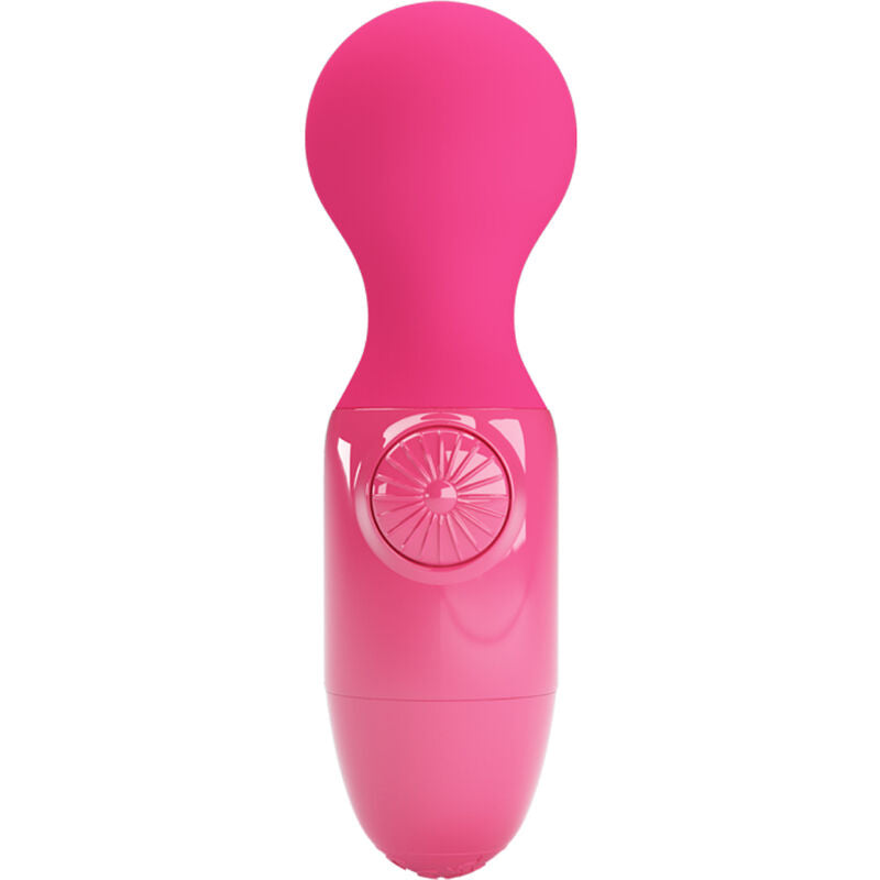 Close-up do Mini Massageador Pessoal PRETTY LOVE Vibratório Magenta