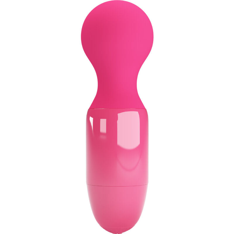 Close-up do Mini Massageador Pessoal PRETTY LOVE Vibratório Magenta