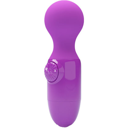 Mini Massageador Pessoal PRETTY LOVE Roxo em silicone macio com ponta vibratória
