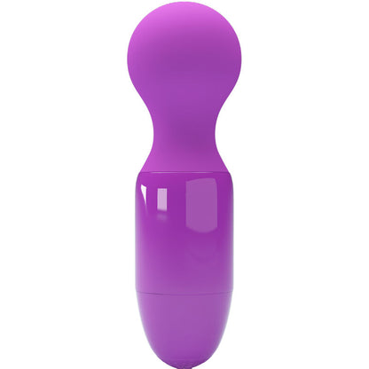 Mini Massageador Pessoal PRETTY LOVE Roxo em silicone macio com ponta vibratória