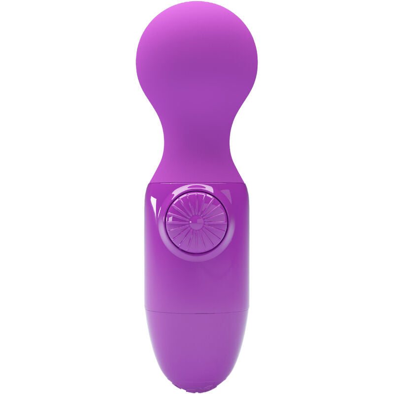Mini Massageador Pessoal PRETTY LOVE Roxo em silicone macio com ponta vibratória