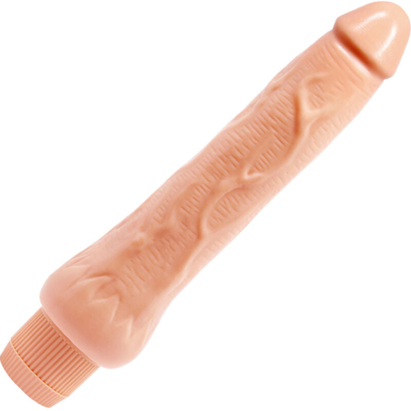 Vibrador Realístico BAILE Barbara de 25 cm com veias texturizadas para estimulação do ponto G.