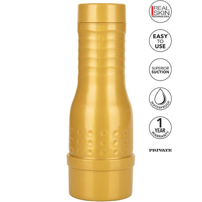 PRIVATE Masturbador Masculino Personal Trainer para Resistência com textura realista e punho ergonómico.