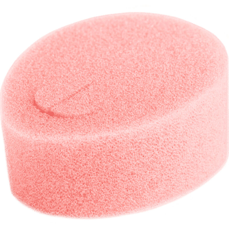 Tampão esponja vaginal lubricada Confort 365, embalagem com 3 unidades, para uso menstrual e relações sexuais.
