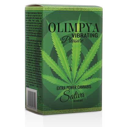 Frasco do OLIMPYA Estimulante Líquido Vibratório com Cannabis Sativa