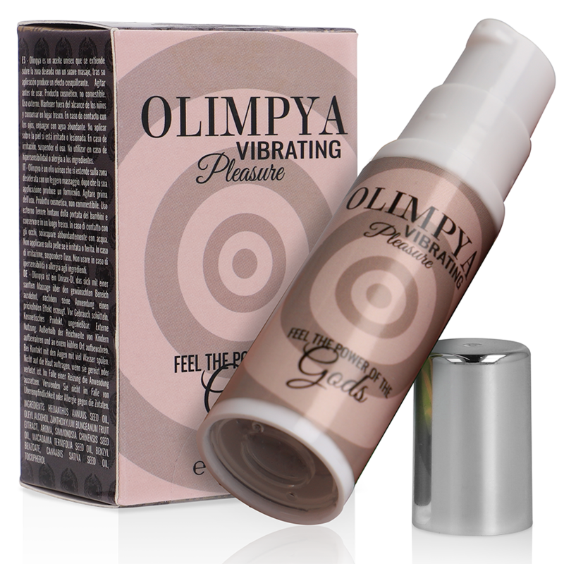 OLIMPYA Estimulante Líquido com Cannabis Sativa Efeito Vibratório 6ml para prazer intenso.