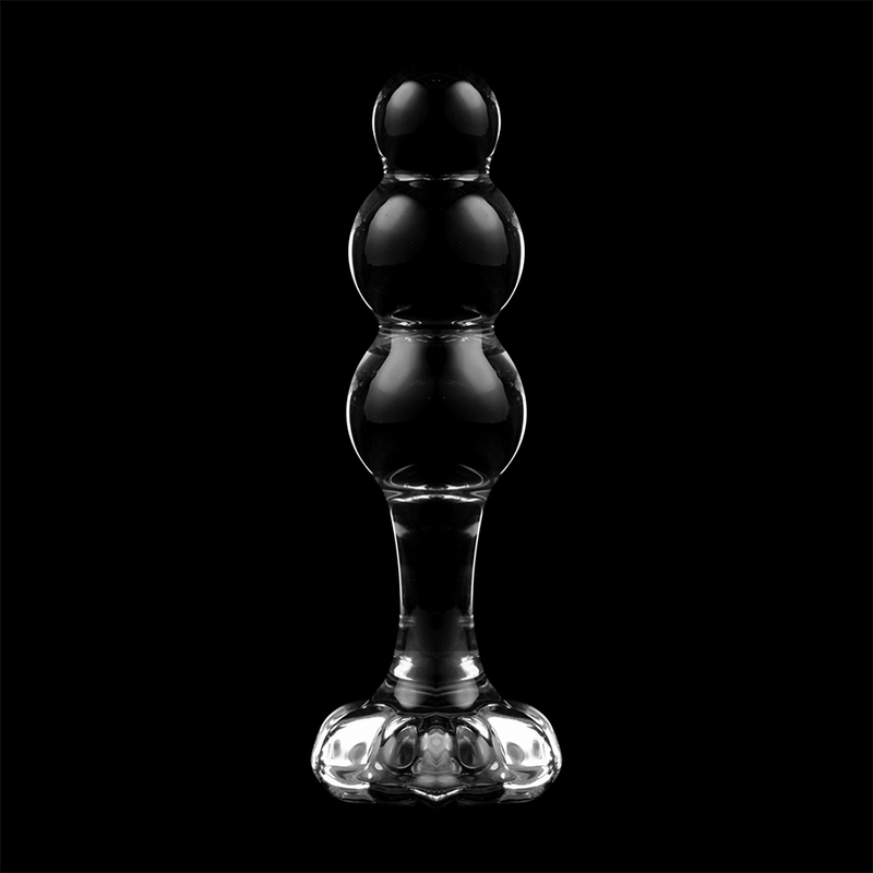 Plug Anal Modelo 1 Vidro Borosilicato Transparente 10.5 CM -O- 3 CM
