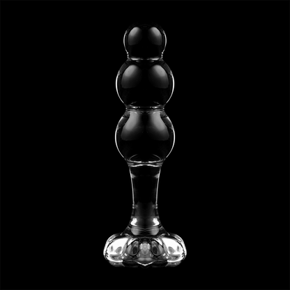 Plug Anal Modelo 1 Vidro Borosilicato Transparente 10.5 CM -O- 3 CM