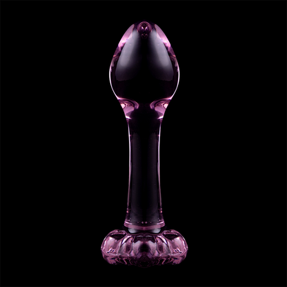 Plug Anal Vidro Borossilicato Transparente 11 cm Ø 3.5 cm - Modelo 2