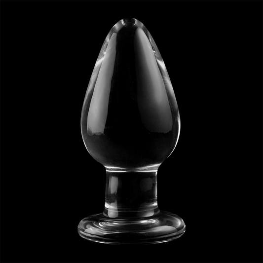 Plug Anal Modelo 3 Vidro Borosilicato Transparente 11 cm -O- 5 cm