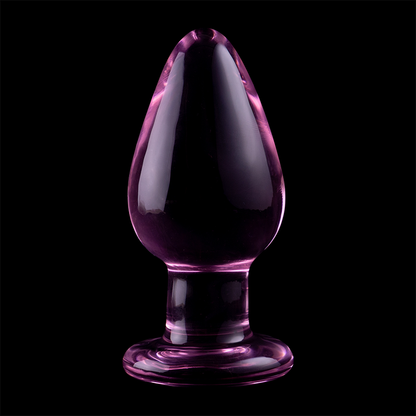 Plug Anal Modelo 3 Vidro Borosilicato Transparente 11 cm -O- 5 cm